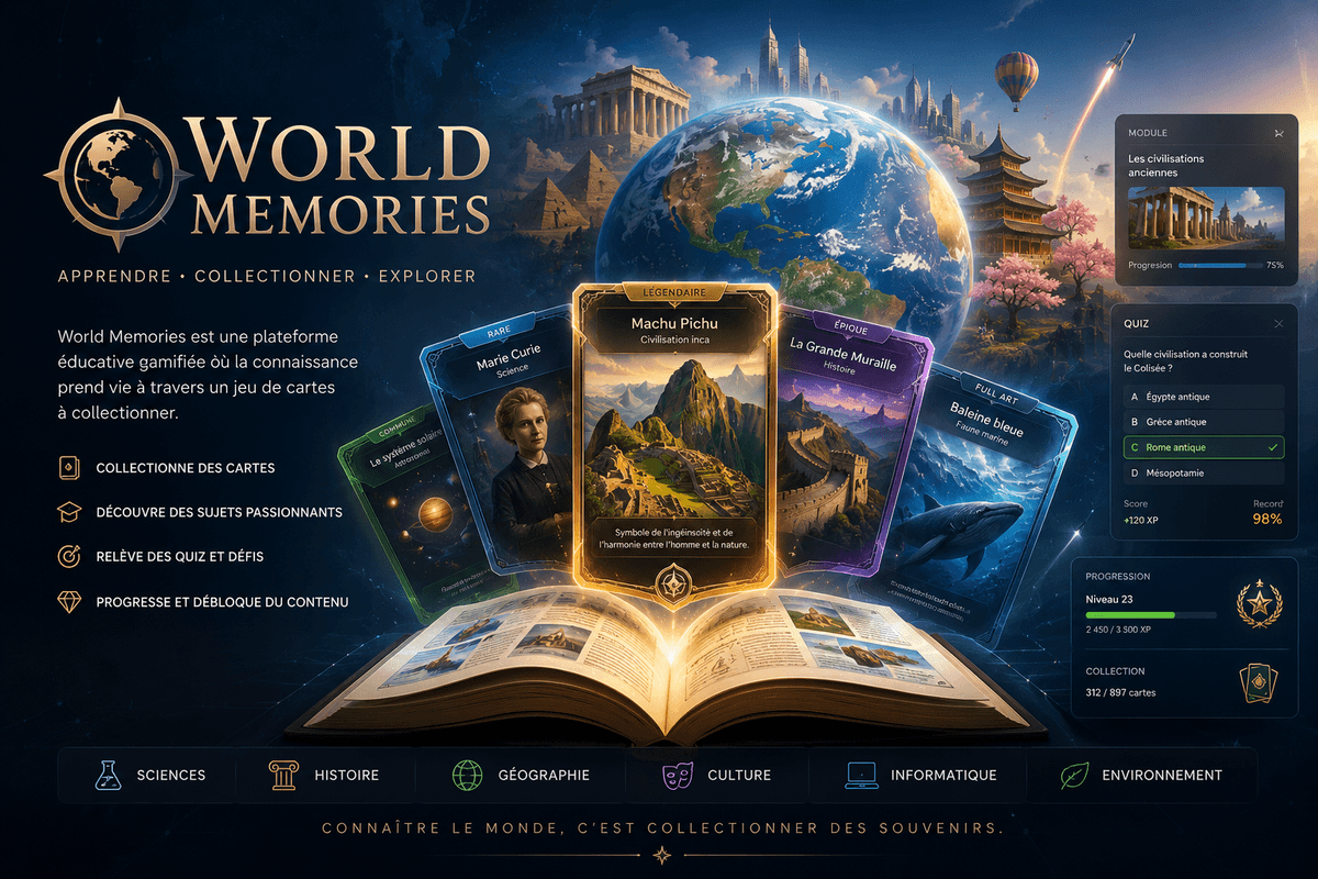 Apercu du projet World Memories